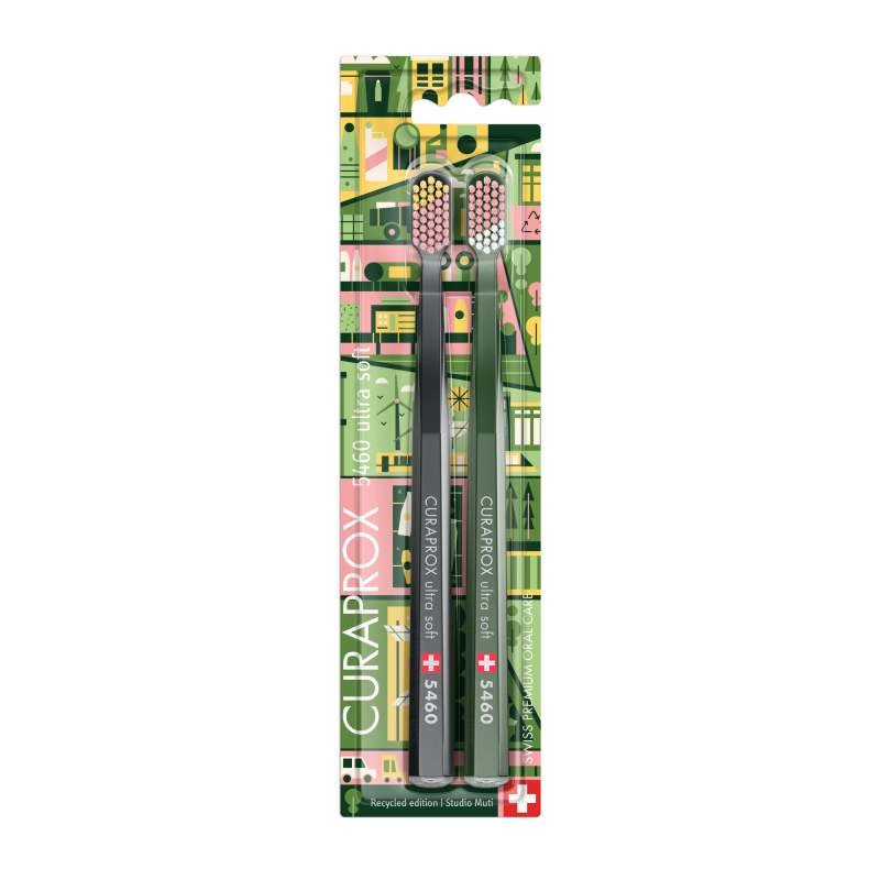 Curaprox CS 5460 ultra soft Duo Recycled 2025 fogkefe