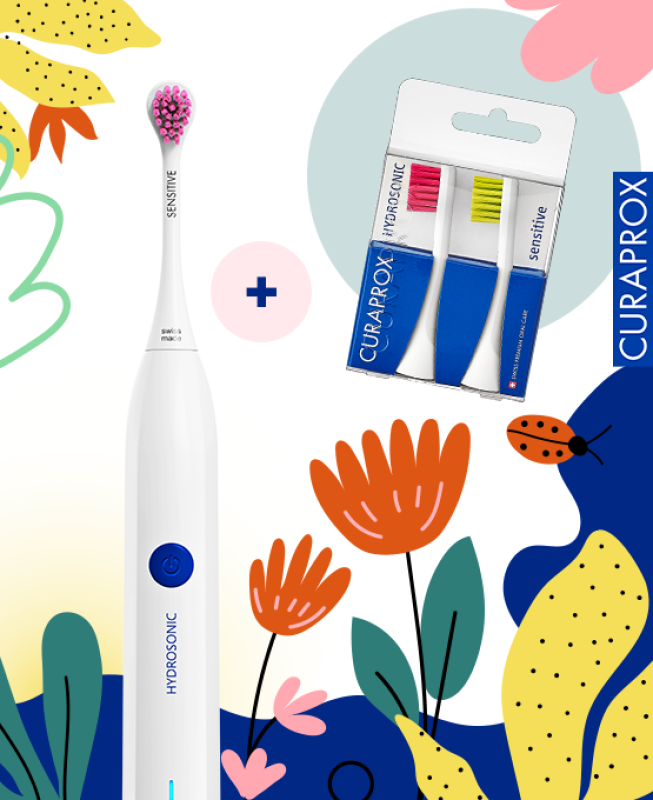 Curaprox Hydrosonic Easy szónikus fogkefe