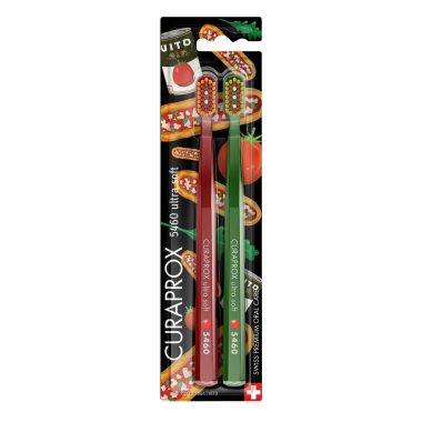 Curaprox CS 5460 ultra soft Duo Pizza 2026 fogkefe