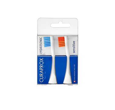 Curaprox Hydrosonic sensitive pótkefe fej kék-narancs (2 db)