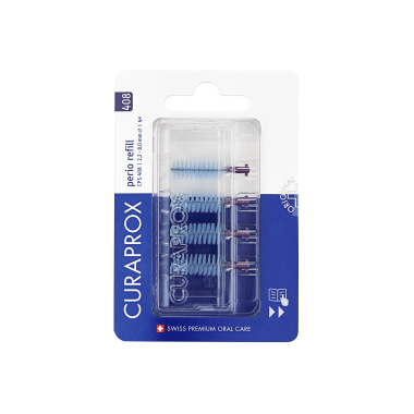 Curaprox CPS 408 Perio sötétlila fogköztisztító kefe 4 db