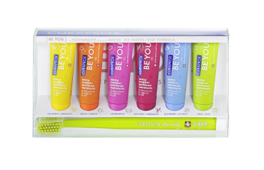 Curaprox Be You 6-pack 6x10ml fogkrém   fogkefe