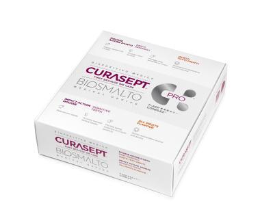 Curasept Biosmalto Mousse Pro, rendelői, applikátorral 150 ml, fogszuvasodásra, eper