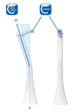 Curaprox Hydrosonic egycsomós pótkefe fej (2 db)