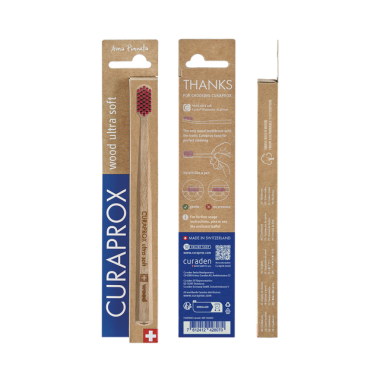 Curaprox CS Wood ultrasoft fogkefe