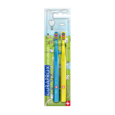Curaprox CS Kids Duo fogkefe 2025