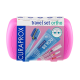 Curaprox Ortho Travel Set Utazó készlet rózsaszín