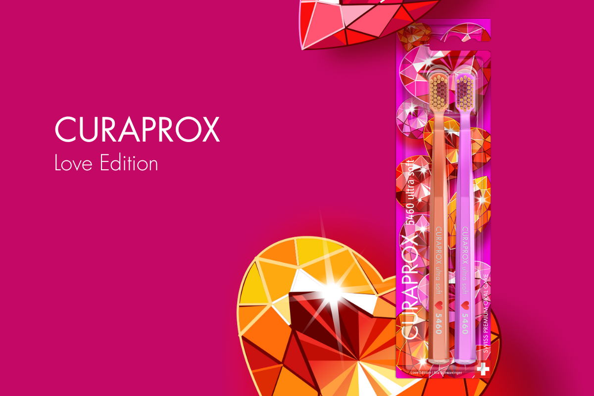 Curaprox Love Edition fogkefe duo