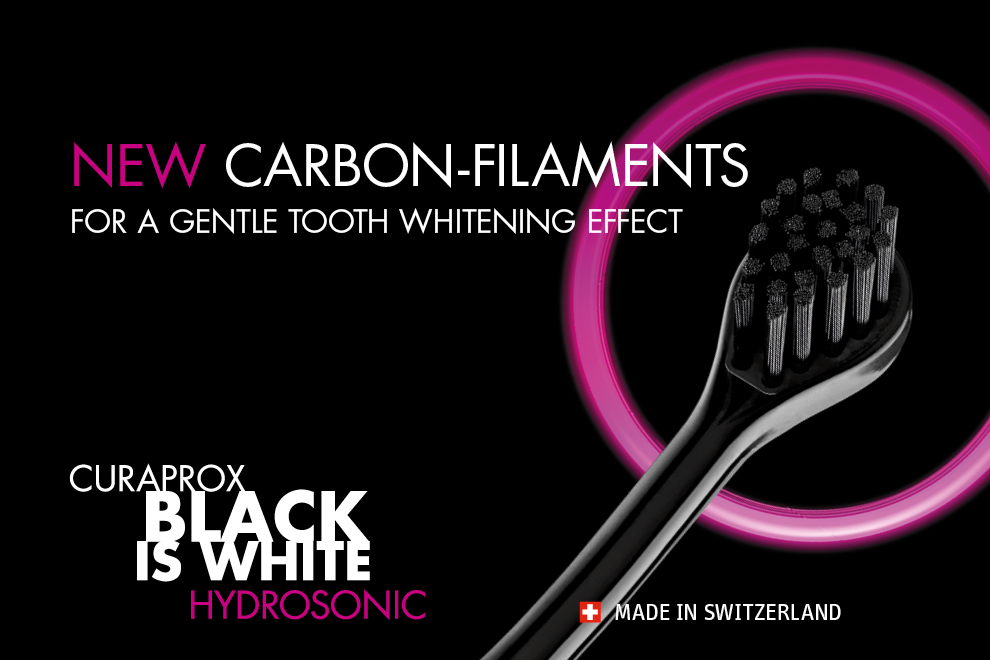 Curaprox Hydrosonic Blaci is White fogkefe